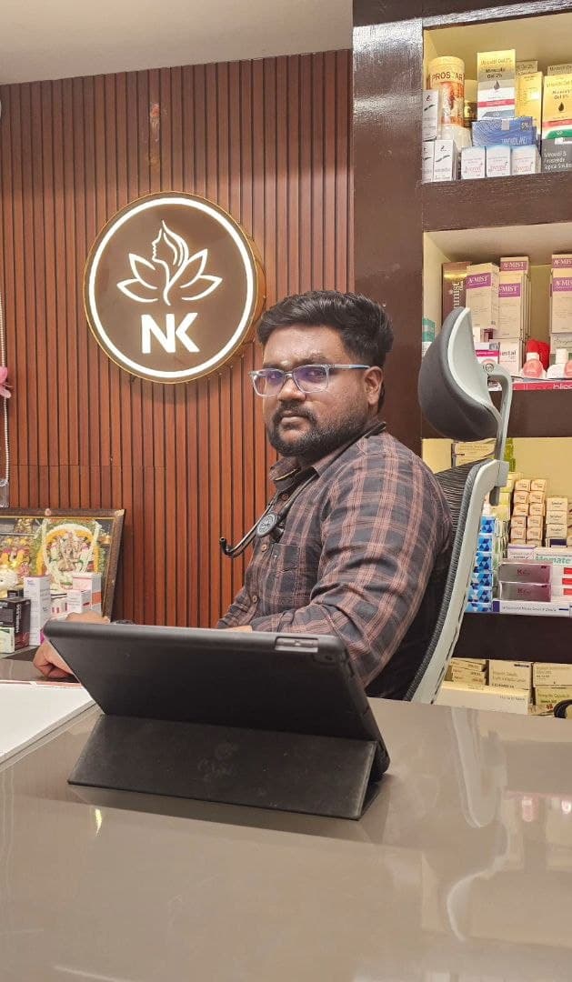 Dr. N. Kabilan — Interventional Dermatologist and Laser Surgeon at Kanaa's Derma Clinic